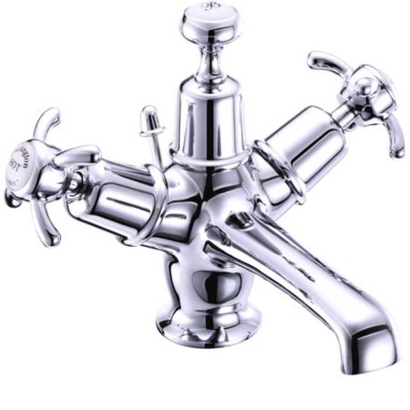 Burlington Anglesey Basin Mixer with Pop-Up Plug