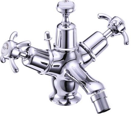 Burlington Anglesey Bidet Mixer with Pop-Up