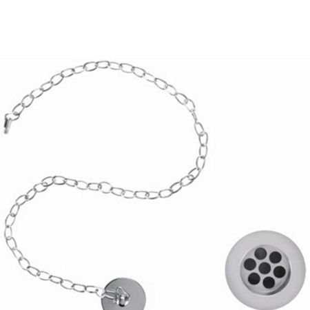 Burlington Basin Plug & Chain (slotted)