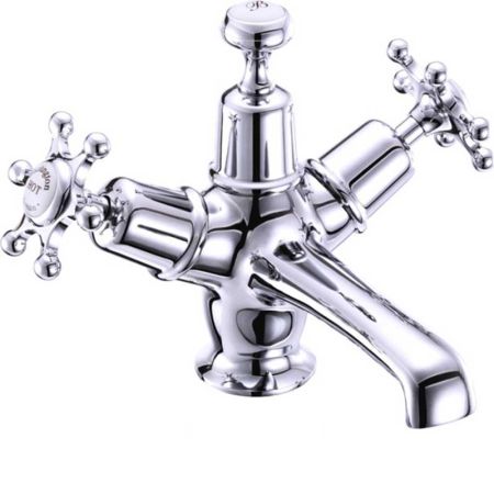 Burlington Birkenhead Basin Mixer with Click-Clack Plug