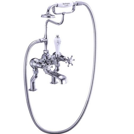 Burlington Birkenhead Bath Shower Mixer - Deck Mounted