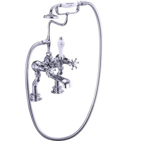 Burlington Birkenhead Regent Bath Shower Mixer - Deck Mounted