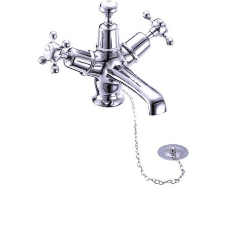 Burlington Claremont Basin Mixer with Plug and Chain