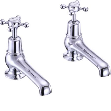 Burlington Claremont Bath Pillar Taps