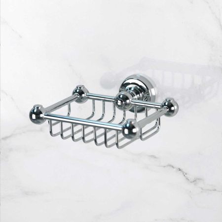 Traditional Wall Mounted Soap Dish - Chrome