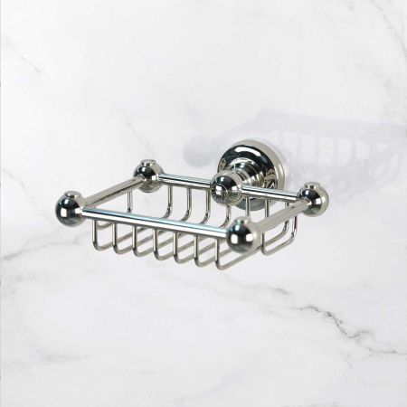 Traditional Wall Mounted Soap Dish - Polished Nickel