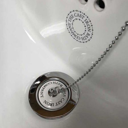 The Cast Iron Bath Company Basin Plug and Chain