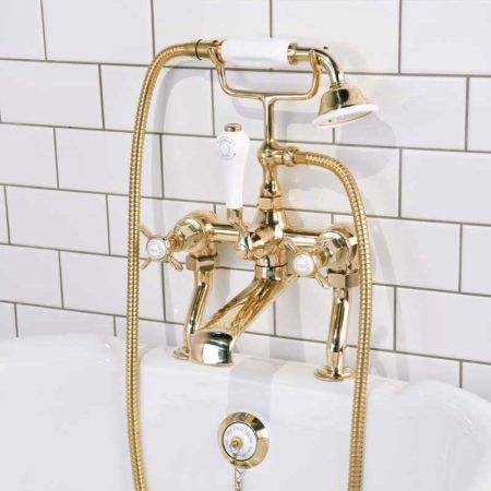 Aysgarth Bath Shower Mixer X Top 3/4BSP