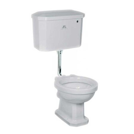 Lefroy Brooks Classic Low Level Toilet With Ceramic Lever Handle LB7212