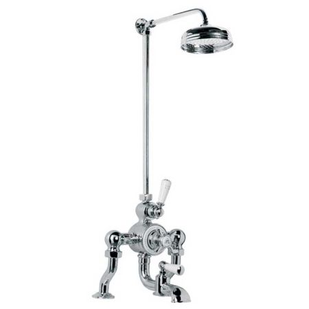 Lefroy Brooks Godolphin Deck Mounted Exposed Thermostatic Bath And Mixing Valve