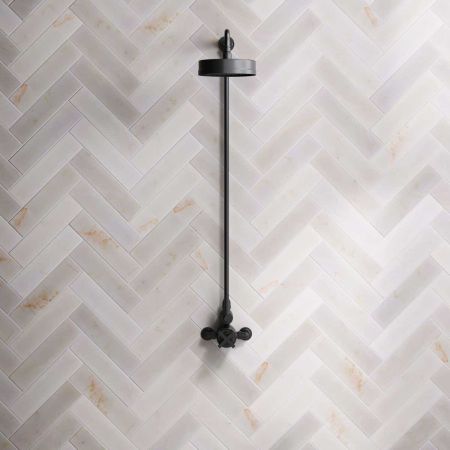 Elbe - Exposed Shower Set - Metal Lever - 8" or 6" Rose