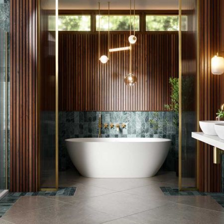 The Kahlo RossaStone® Oval Bath