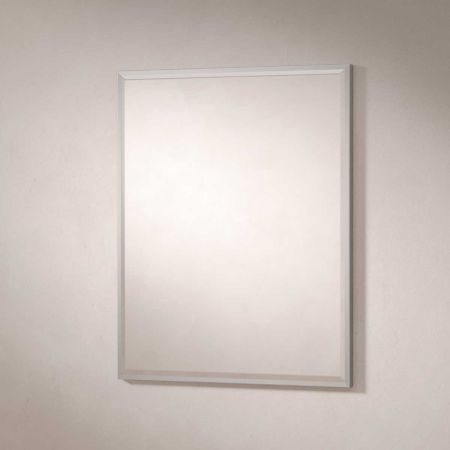 Traditional Collection Fixed 24" x 30" Rectangular Mirror - Chrome