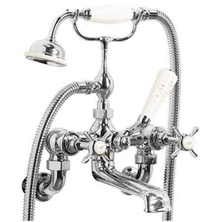 Lefroy Brooks Classic Wall Mounted Bath Shower Mixer (3/4") LB1166