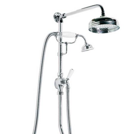 Lefroy Brooks Deck Mounted Bath & Mixing Valve 8"