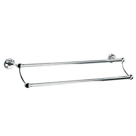 Lefroy Brooks Edwardian Double Towel Rail 762mm (Long 30") LB4949