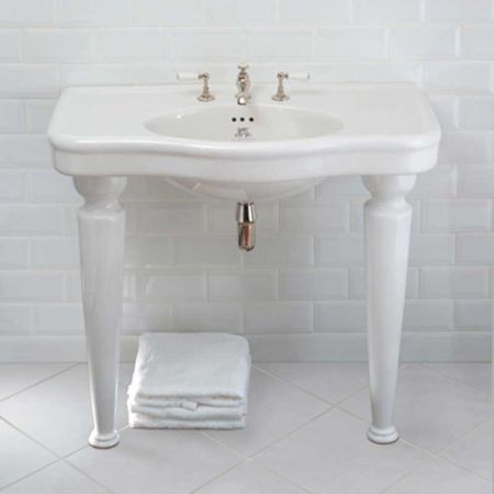 Lefroy Brooks La Chapelle Console Basin With Pair Of Legs 100cm LB7731