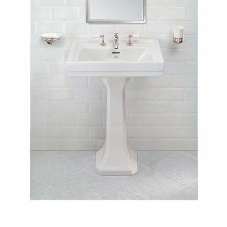 Lefroy Brooks Metropole Basin & Pedestal 62cm LB7301