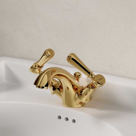Linton Metal Lever Monobloc Basin Mixer