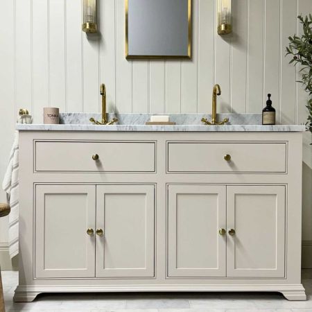 Grasmere 1300mm Traditional Door & Drawer Double Vanity Unit