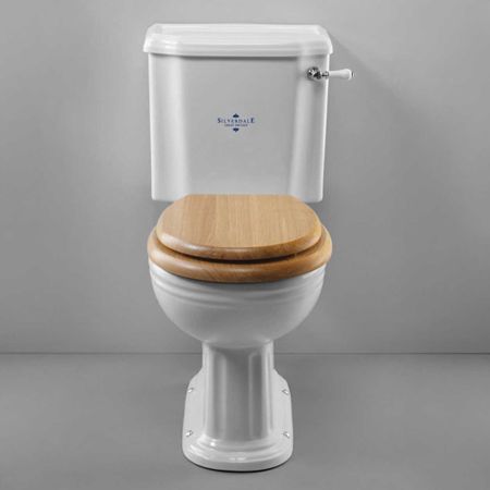 Silverdale Belgravia Close Coupled Toilet