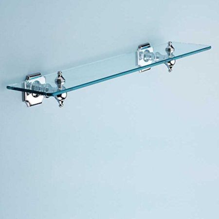 Silverdale Victorian 495mm Glass Shelf