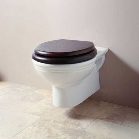 Silverdale Victorian Wall Mounted Toilet