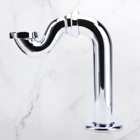 Shallow Seal Bath Trap - Chrome