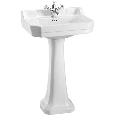 The Burlington Edwardian Medium Basin & Pedestal