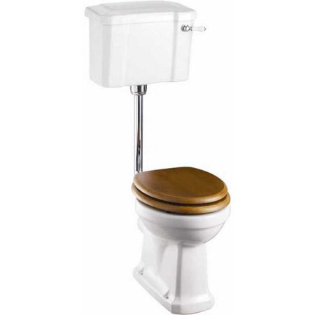 The Burlington Low Level Ceramic Lever Slimline Toilet