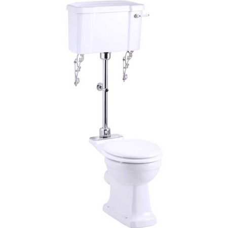The Burlington Medium Level Toilet With Ceramic Lever