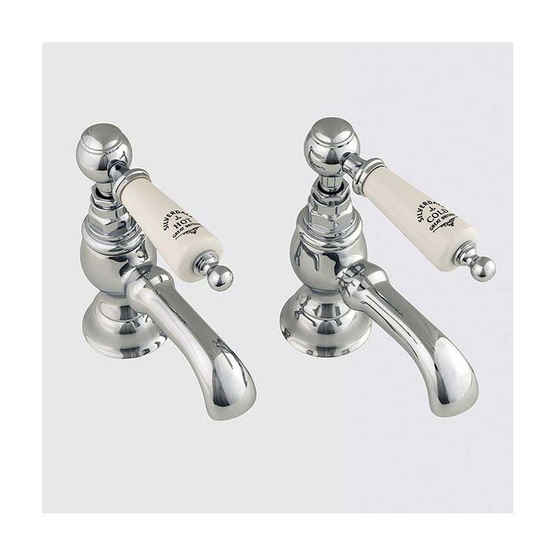 Silverdale Berkeley Bath Pillar Taps