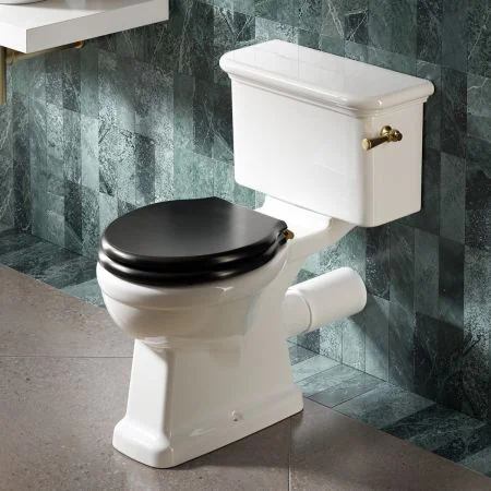 Tamar &  Esk Soft Close Toilet Seat - Matt Black