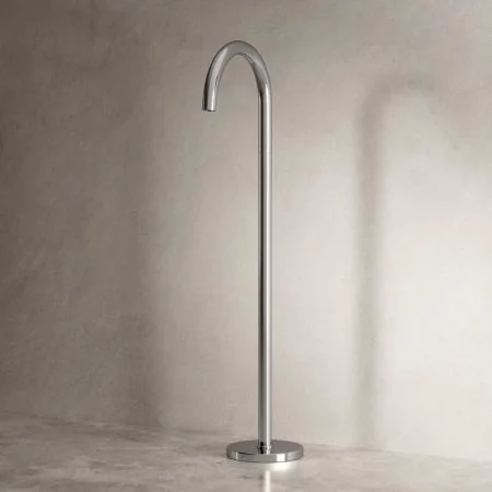 Bayor Floor Mounted Bath Spout - Chrome