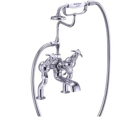 Burlington Anglesey Angled Bath Shower Mixer - Deck Mounted 