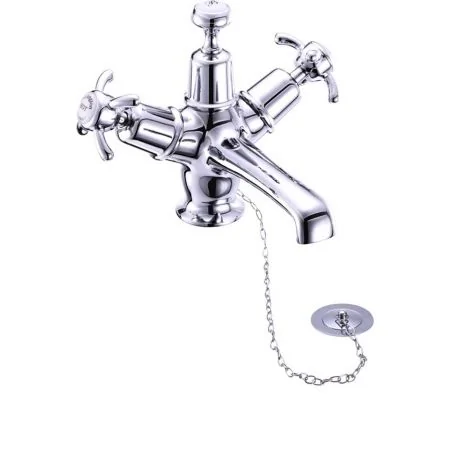 Burlington Anglesey Basin Mixer with Plug and Chain