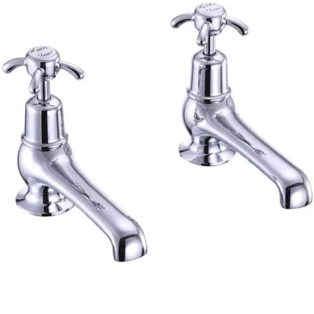 Burlington Anglesey Bath Pillar Taps