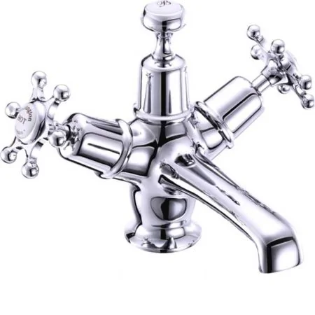 Burlington Birkenhead Basin Mixer with Click-Clack Plug