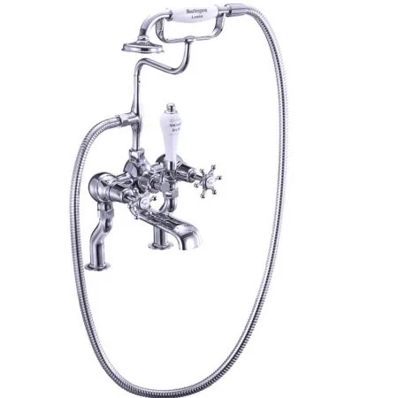 Burlington Birkenhead Bath Shower Mixer - Deck Mounted