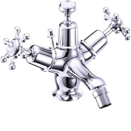 Burlington Birkenhead Bidet Mixer with Pop-Up Plug