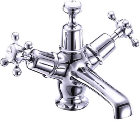 Burlington Claremont Basin Mixer with Click-Clack Plug