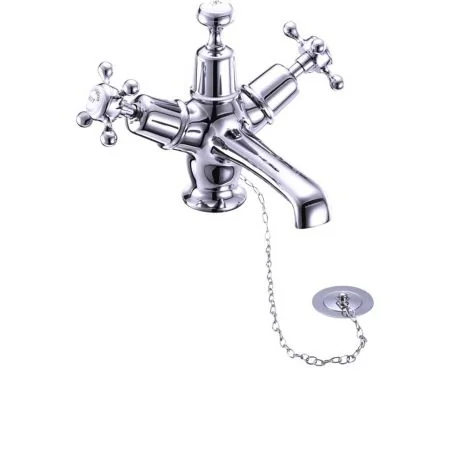 Burlington Claremont Basin Mixer with Plug and Chain