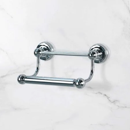 Traditional Bar Toilet Paper Holder - Chrome