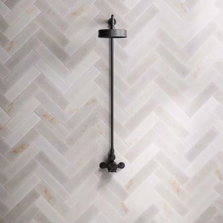 Elbe - Exposed Shower Set - Metal Lever - 8" or 6" Rose