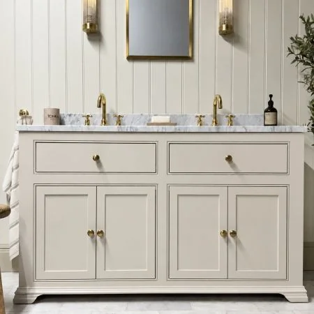 Grasmere 1500mm Traditional Door & Drawer Double Vanity Unit