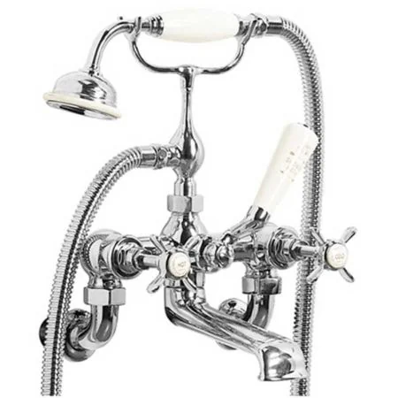 Lefroy Brooks Classic Wall Mounted Bath Shower Mixer (3/4") LB1166