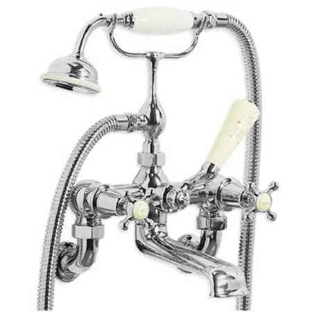 Lefroy Brooks Connaught Wall Mounted Bath Shower Mixer (3/4") CH1166