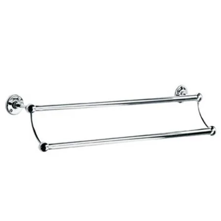 Lefroy Brooks Edwardian Double Towel Rail 508mm (Standard 20") LB4954