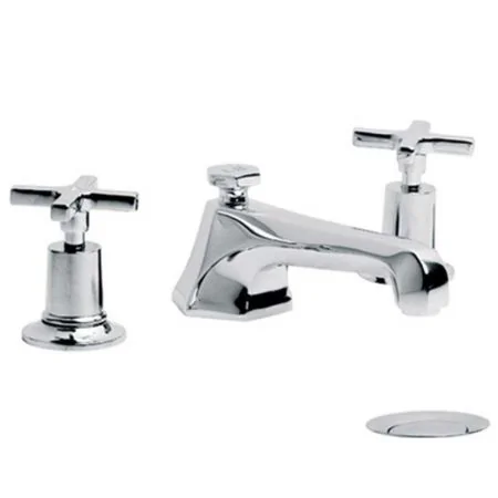 Lefroy Brooks Mackintosh Three Hole Basin Mixer With Pop-Up Waste MH1228