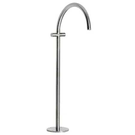 Lefroy Brooks Zen Floor Mounted Tubular Bath Spout with Integral Flow Controls - Geneva XO5115